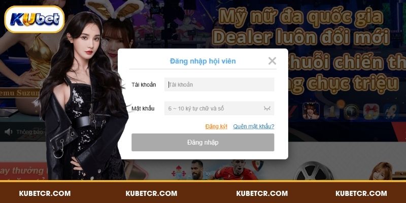 Các bước đăng nhập KUBET đơn giản và dễ thao tác